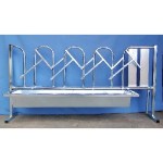 NECK-CLAMP WITH FEEDER FOR GOATS-4 POINT